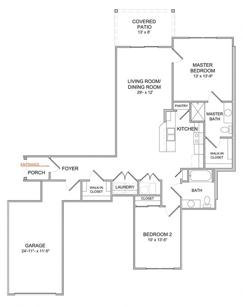 2 Bedroom/2 Bath/1st Floor - NEW CONSTRUCTION